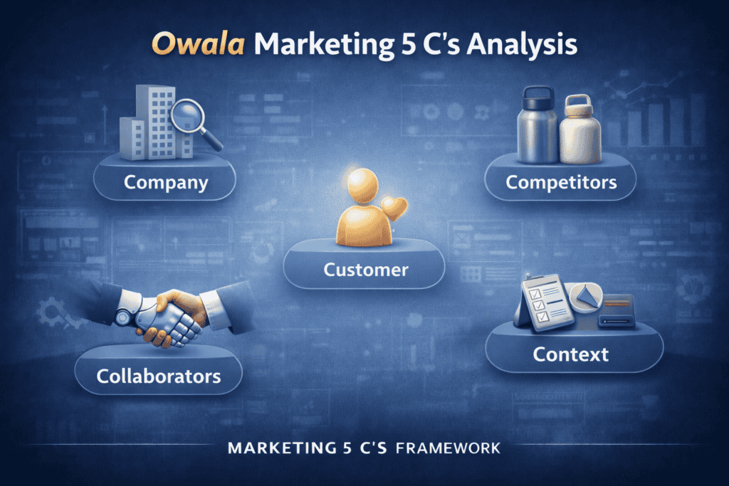 owala marketing five cs analysis