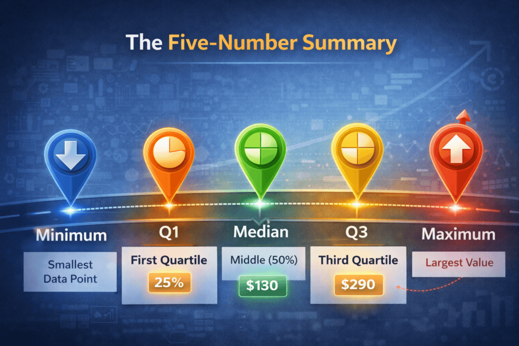 the five number summary