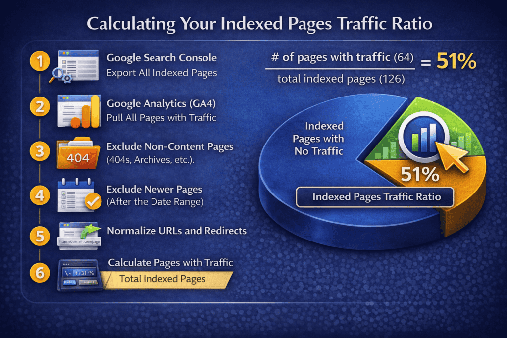 introducing the indexed pages traffic ratio a smarter way to measure seo health