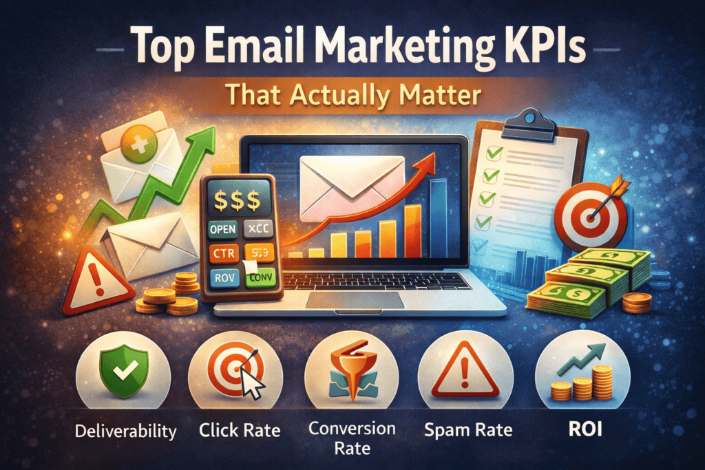 top email marketing kpis that actually matter