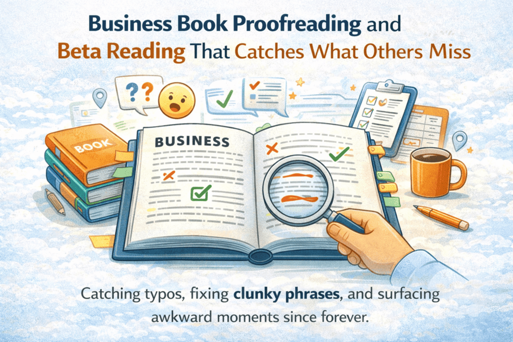 business book proofreading services
