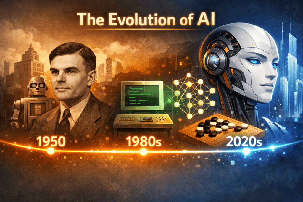 the historical evoluation of ai