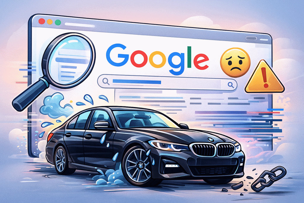 case study bmw seo penalty