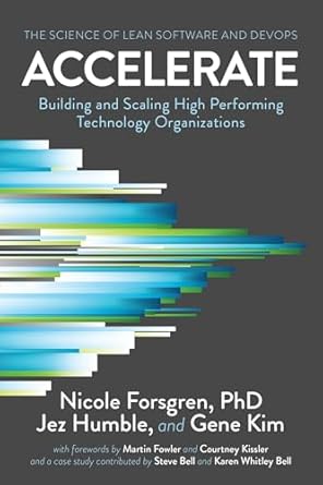 Accelerate by Nicole Forsgren