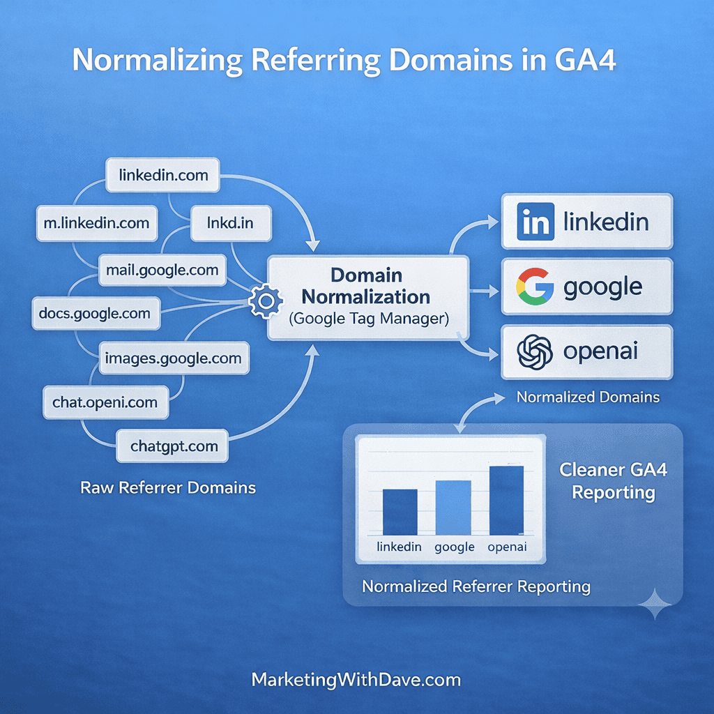 categorizing referring domain data in ga4 using google tag manager 1